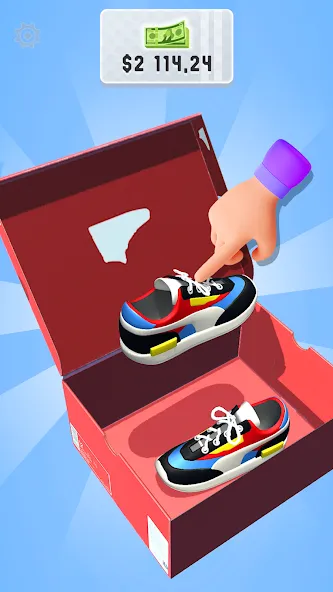Sneaker Art! - Coloring Games [МОД: Бесконечные деньги, Монеты и Мега MOD] Screenshot 2