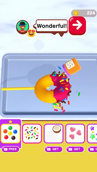 Chocolaterie! [МОД: Много денег, Монет и Все открыто] Screenshot 3