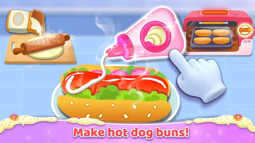 Little Panda: Sweet Bakery [MOD: Разблокировано] - Скриншот 4