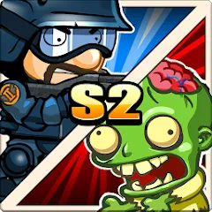 Скачать SWAT and Zombies Season 2 (СВАТ) [МОД: Много монет, Открытые уровни и Мега MOD] | Взлом SWAT and Zombies Season 2 на Андроид