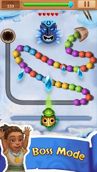 Island Adventure Jungle  Blast (Марбл Пазл) [МОД: Бесконечные деньги, Монеты и Мега MOD] Screenshot 2