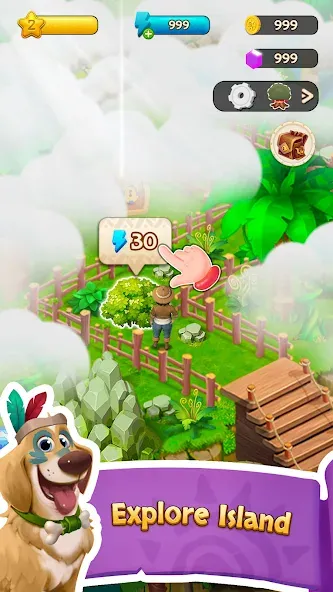 Island Adventure Jungle  Blast (Марбл Пазл) [МОД: Бесконечные деньги, Монеты и Мега MOD] Screenshot 4