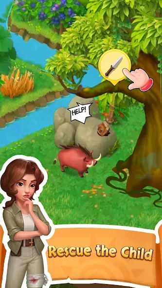 Island Adventure Jungle  Blast (Марбл Пазл) [МОД: Бесконечные деньги, Монеты и Мега MOD] Screenshot 5