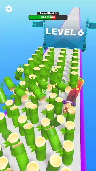 Sword Melter (Сворд Мелтер) [МОД: Меню, Бесконечные монеты и Открытые уровни] Screenshot 5