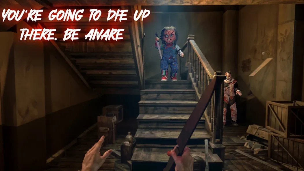 Scary Doll Evil Haunted House (Скари Долл Злой Обитель Духов) [МОД: Деньги, Монеты и Меню MOD] Screenshot 1