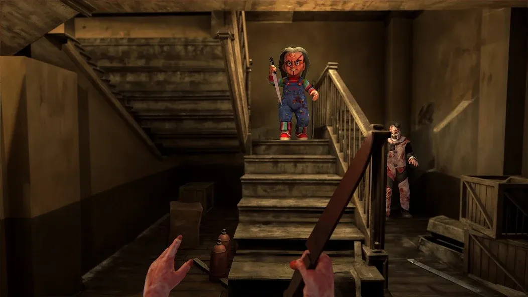 Scary Doll Evil Haunted House (Скари Долл Злой Обитель Духов) [МОД: Деньги, Монеты и Меню MOD] Screenshot 5