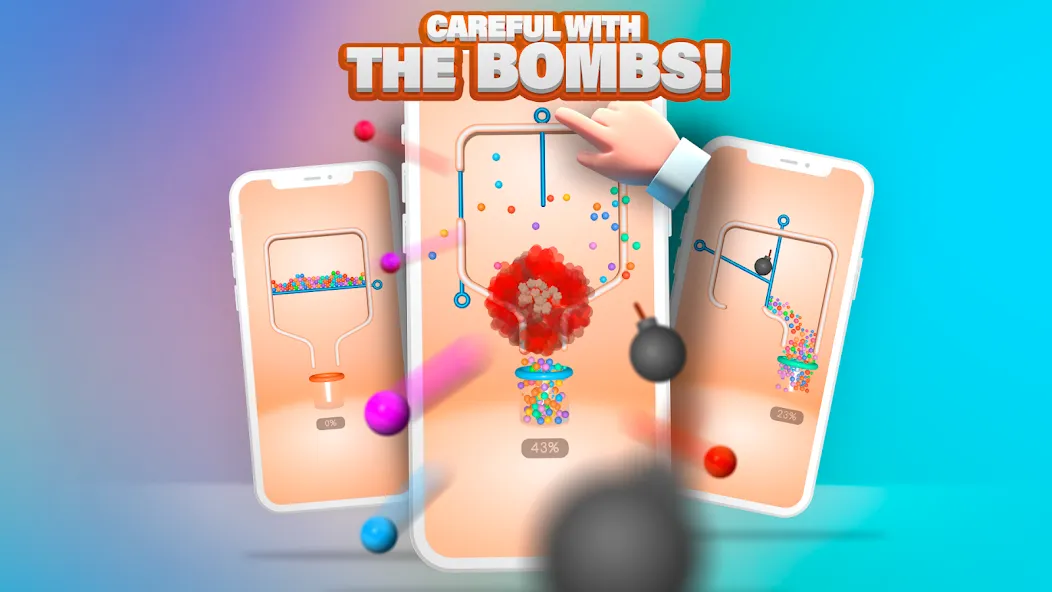 Pull the Pin (Пул зе пин) [МОД: Много монет, Открытые уровни и Мега MOD] Screenshot 3