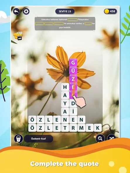 Word Surf: Inspire (Ворд Серф) [МОД: Много денег, Монет и Все открыто] Screenshot 5