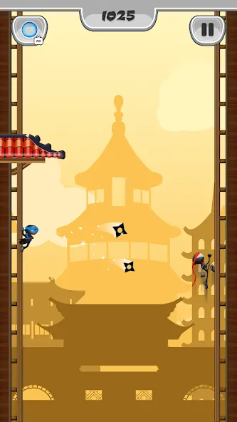 NinJump - Deluxe Run (Ниндзя Лазеры) [МОД: Меню, Бесконечные монеты и Открытые уровни] Screenshot 1