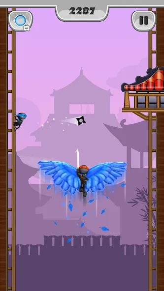 NinJump - Deluxe Run (Ниндзя Лазеры) [МОД: Меню, Бесконечные монеты и Открытые уровни] Screenshot 3