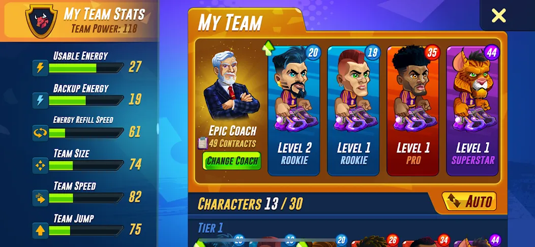 Basketball Arena: Online Game (Баскетбольная арена) [МОД: Все открыто, Дополнительные деньги и Меню MOD] Screenshot 4