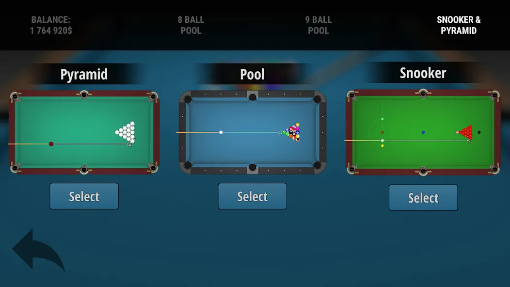 Pool Online - 8 Ball, 9 Ball (Пул Онлайн) [МОД: Бесконечные деньги, Монеты и Мега MOD] Screenshot 3