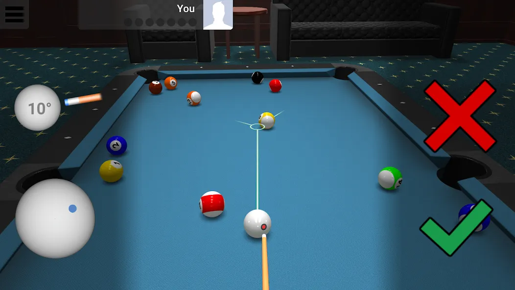 Pool Online - 8 Ball, 9 Ball (Пул Онлайн) [МОД: Бесконечные деньги, Монеты и Мега MOD] Screenshot 5