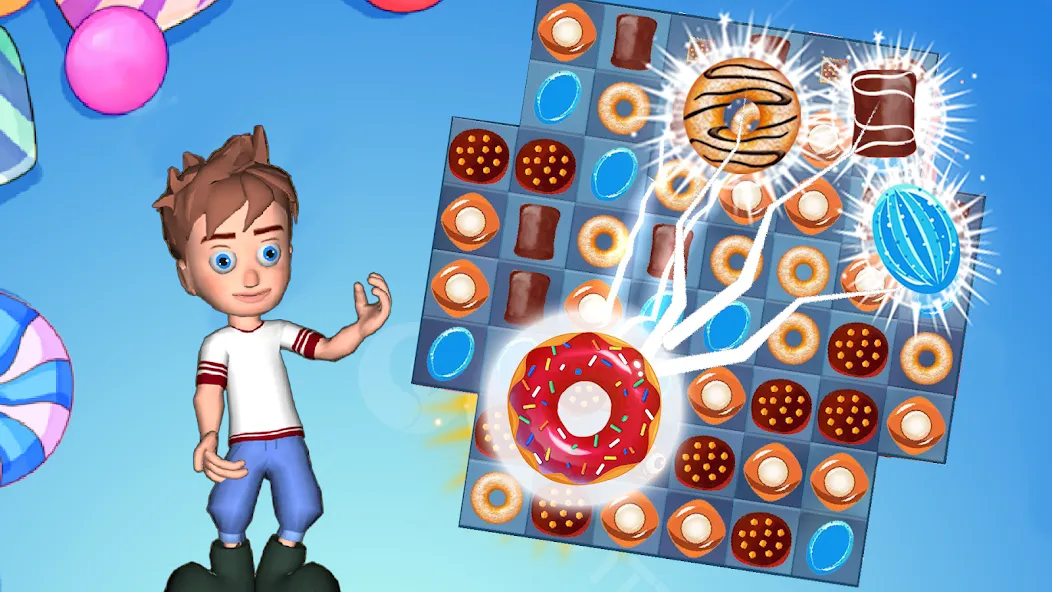 Candy Blast : candy love (Кэнди Бласт) [МОД: Деньги, Монеты и Меню MOD] Screenshot 1