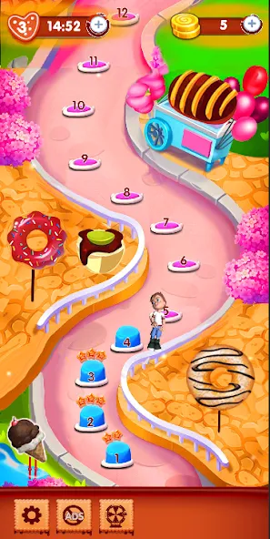 Candy Blast : candy love (Кэнди Бласт) [МОД: Деньги, Монеты и Меню MOD] Screenshot 4