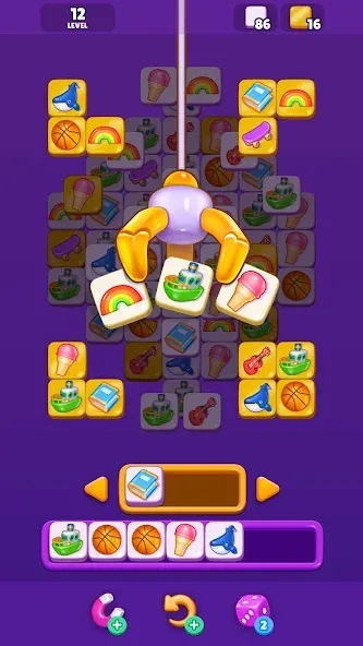 Tile Match - Matching Game (Тайл Матч) [МОД: Бесконечные деньги, Монеты и Мега MOD] Screenshot 4