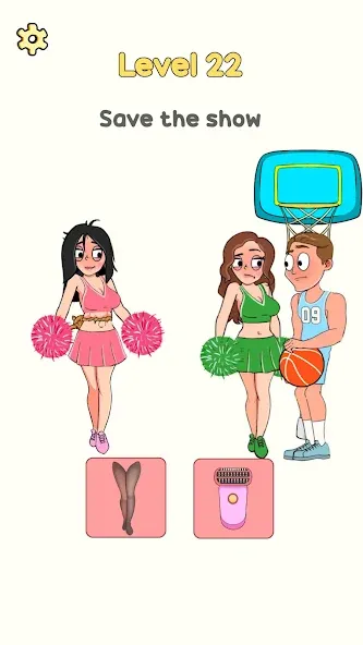 Impossible Date: Tricky Riddle (Импоссибл Дейт) [МОД: Много монет, Открытые уровни и Мега MOD] Screenshot 1