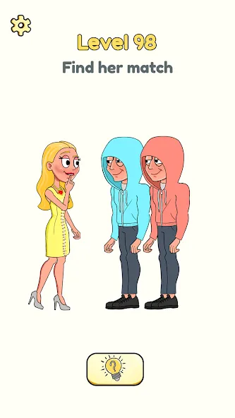 Impossible Date: Tricky Riddle (Импоссибл Дейт) [МОД: Много монет, Открытые уровни и Мега MOD] Screenshot 5