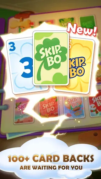 Skip-Bo (кип) [МОД: Меню, Бесконечные монеты и Открытые уровни] Screenshot 5