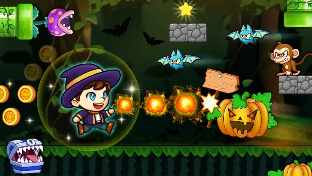 Super Matteo Adventure (упер Маттео Приключение) [МОД: Много денег, Монет и Все открыто] Screenshot 2