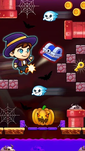 Super Matteo Adventure (упер Маттео Приключение) [МОД: Много денег, Монет и Все открыто] Screenshot 4