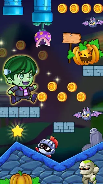 Super Matteo Adventure (упер Маттео Приключение) [МОД: Много денег, Монет и Все открыто] Screenshot 5