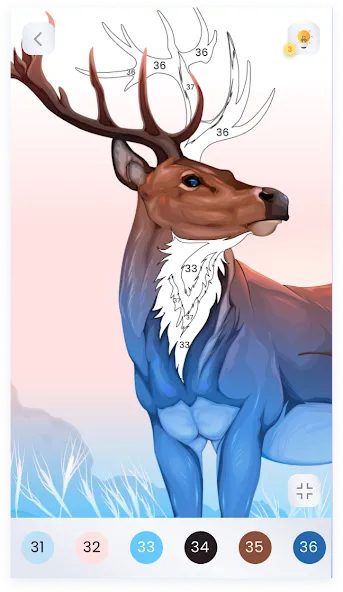 Paint by numbers - Color book [МОД: Много монет, Открытые уровни и Мега MOD] Screenshot 3