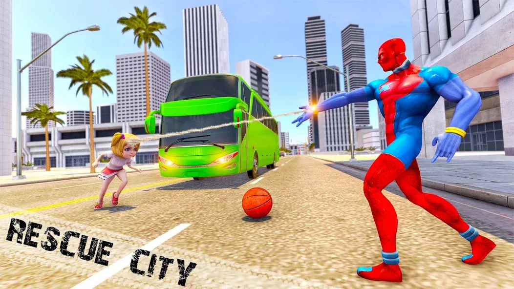 Flying Superhero Robot Games (Флайинг Супергерой Робот Игры) [МОД: Бесконечные деньги, Монеты и Мега MOD] Screenshot 5