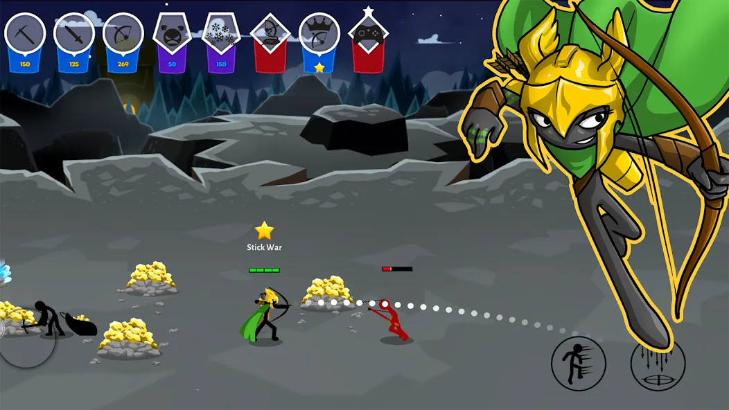 Stick War: Saga (Стик Вар 3) [МОД: Бесконечные деньги, Монеты и Мега MOD] Screenshot 5