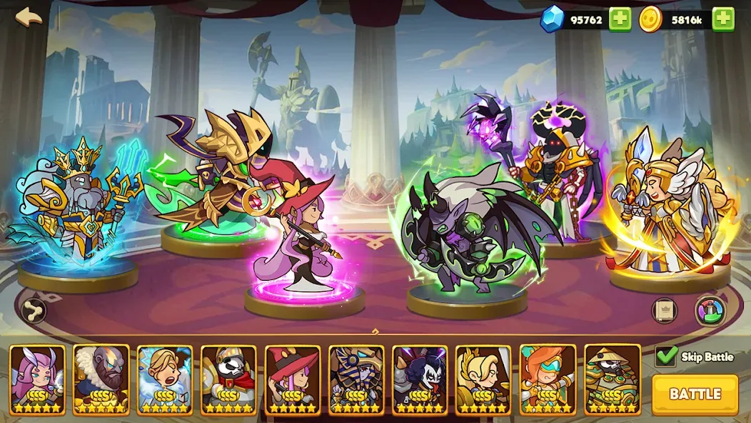 Max Heroes : Casual Idle RPG (Макс Герои) [МОД: Все открыто, Дополнительные деньги и Меню MOD] Screenshot 4