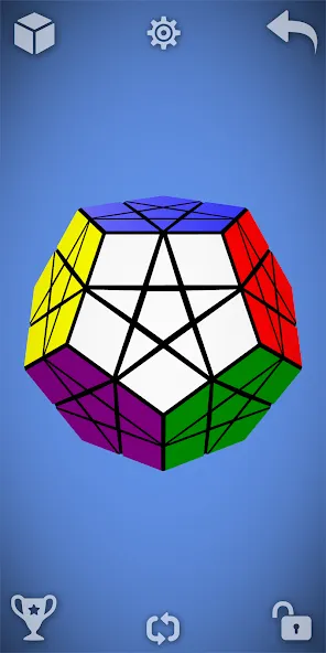 Magic Cube Rubik Puzzle 3D [МОД: Много денег, Монет и Все открыто] Screenshot 3