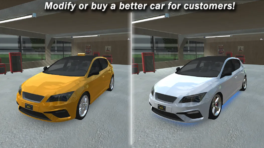 Taxi Boss Simulator [МОД: Меню, Бесконечные монеты и Открытые уровни] Screenshot 2