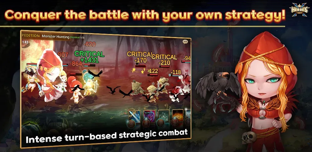 X Heroes: NFT War (Икс Хероес) [МОД: Бесконечные деньги, Монеты и Мега MOD] Screenshot 1