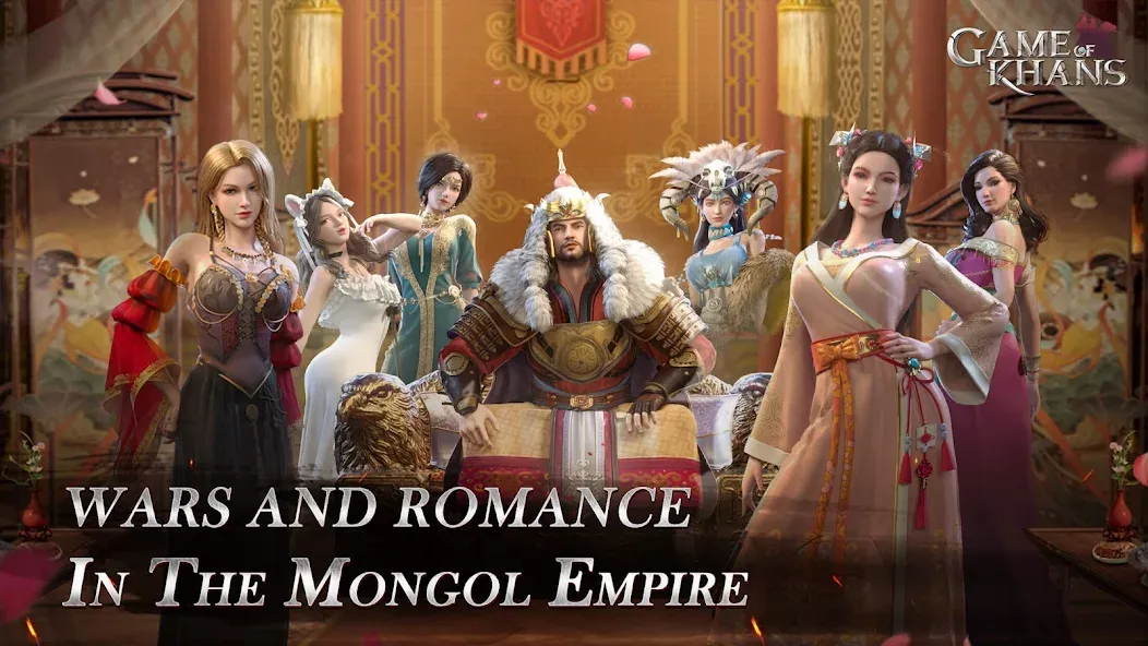 Game of Khans (Гейм оф Ханс) [МОД: Бесконечные деньги, Монеты и Мега MOD] Screenshot 1