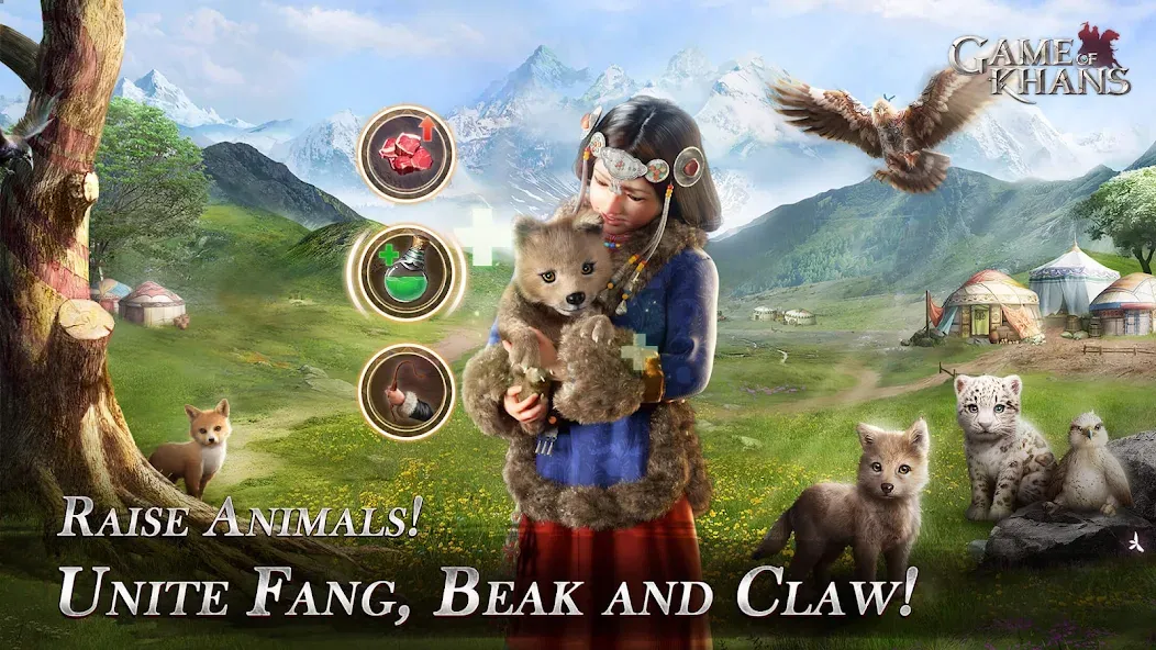 Game of Khans (Гейм оф Ханс) [МОД: Бесконечные деньги, Монеты и Мега MOD] Screenshot 5