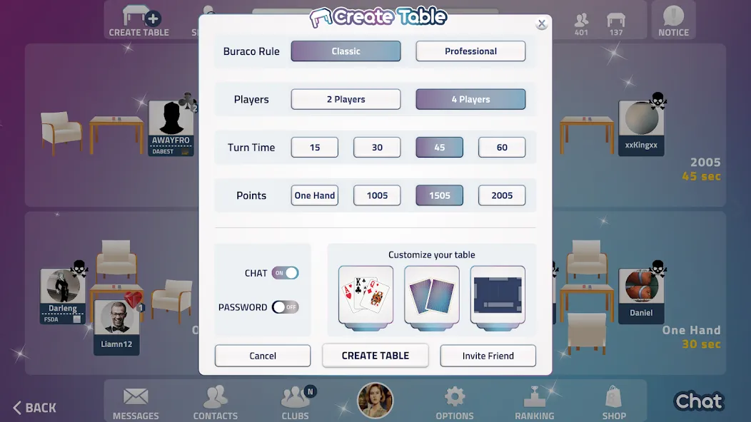 Buraco Plus (Бурако Плюс) [МОД: Много денег, Монет и Все открыто] Screenshot 3