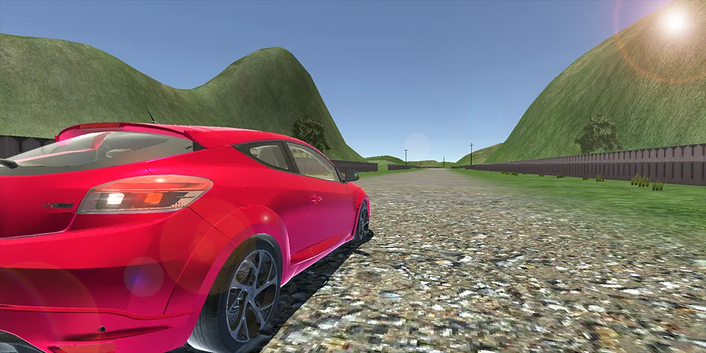 Megane Drift Simulator (Мегане Дрифт Симулятор) [МОД: Бесконечные деньги, Монеты и Мега MOD] Screenshot 1