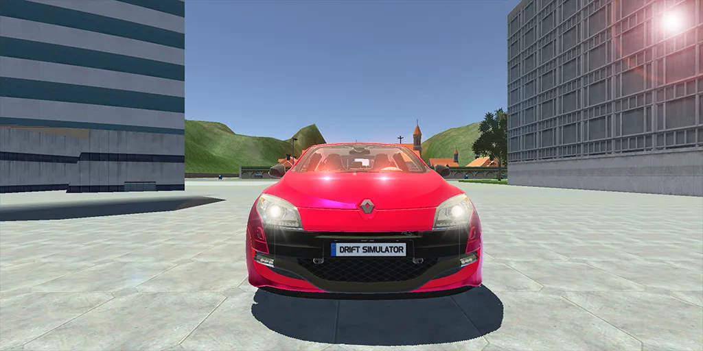 Megane Drift Simulator (Мегане Дрифт Симулятор) [МОД: Бесконечные деньги, Монеты и Мега MOD] Screenshot 2