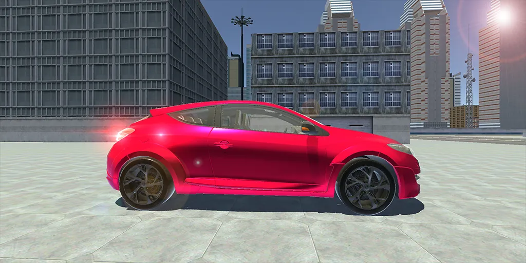 Megane Drift Simulator (Мегане Дрифт Симулятор) [МОД: Бесконечные деньги, Монеты и Мега MOD] Screenshot 3