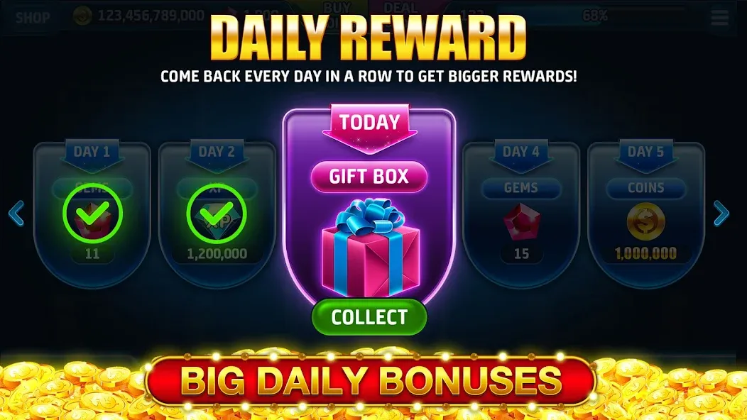 Ape Slots: Vegas Casino Deluxe [МОД: Бесконечные деньги, Монеты и Мега MOD] Screenshot 5