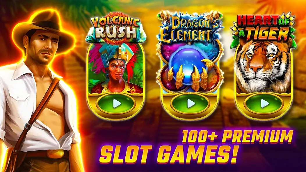 Slots WOW Casino Slot Machine (Слотс ВОУ) [МОД: Меню, Бесконечные монеты и Открытые уровни] Screenshot 2
