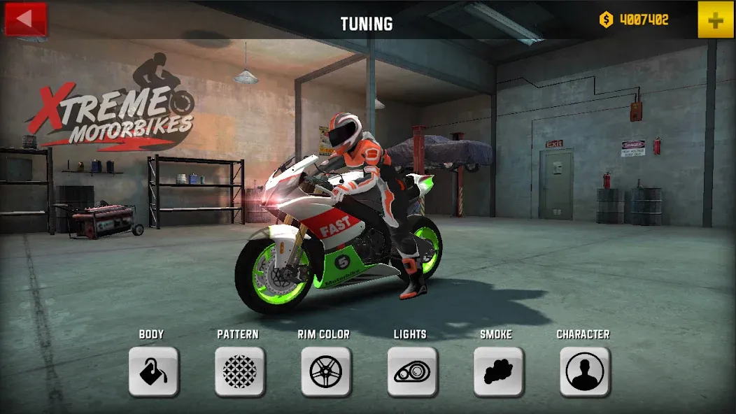 Xtreme Motorbikes (Экстрим моторбайкс) [МОД: Меню, Бесконечные монеты и Открытые уровни] Screenshot 1