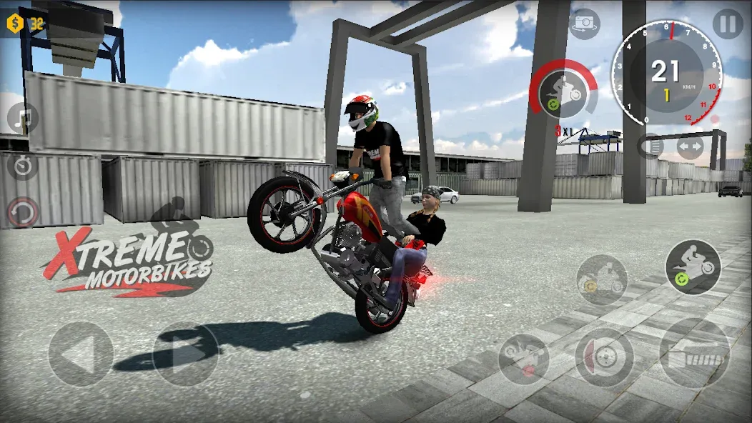 Xtreme Motorbikes (Экстрим моторбайкс) [МОД: Меню, Бесконечные монеты и Открытые уровни] Screenshot 3