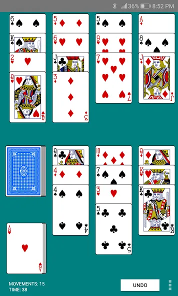 Golf Solitaire (Гольф солитер) [МОД: Много денег, Монет и Все открыто] Screenshot 2