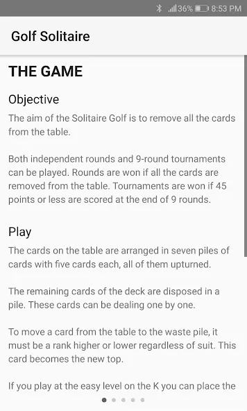 Golf Solitaire (Гольф солитер) [МОД: Много денег, Монет и Все открыто] Screenshot 4