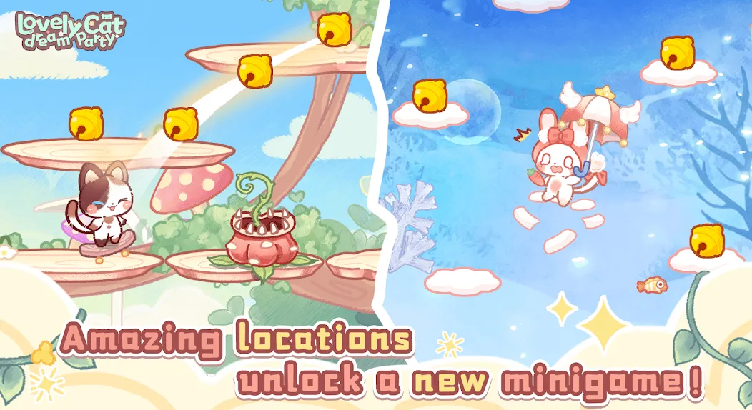 Lovely cat dream party (Лавли кэт дрим пати) [МОД: Деньги, Монеты и Меню MOD] Screenshot 4
