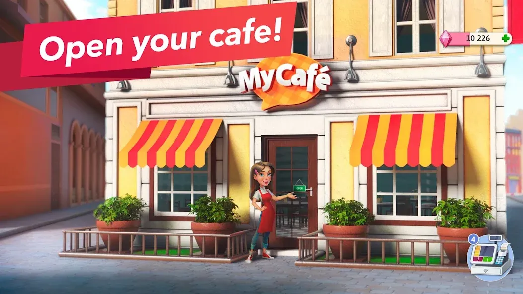 My Cafe — Restaurant Game [МОД: Все открыто, Дополнительные деньги и Меню MOD] Screenshot 1