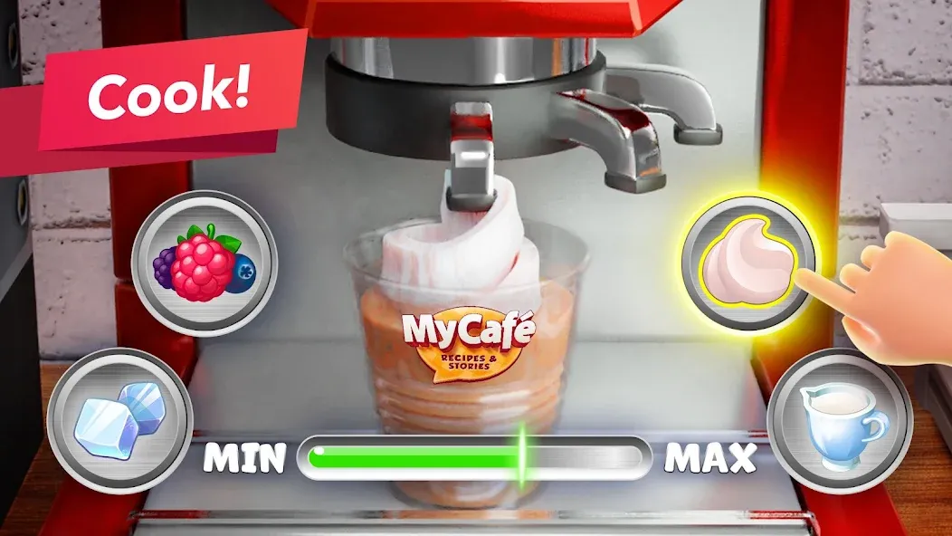 My Cafe — Restaurant Game [МОД: Все открыто, Дополнительные деньги и Меню MOD] Screenshot 2