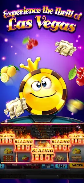 Full House Casino - Slots Game (Фулл Хаус Казино) [МОД: Меню, Бесконечные монеты и Открытые уровни] Screenshot 2