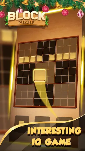 Wood Block Puzzle - Wood crush (Вуд Блок Пазл) [МОД: Много монет, Открытые уровни и Мега MOD] Screenshot 1